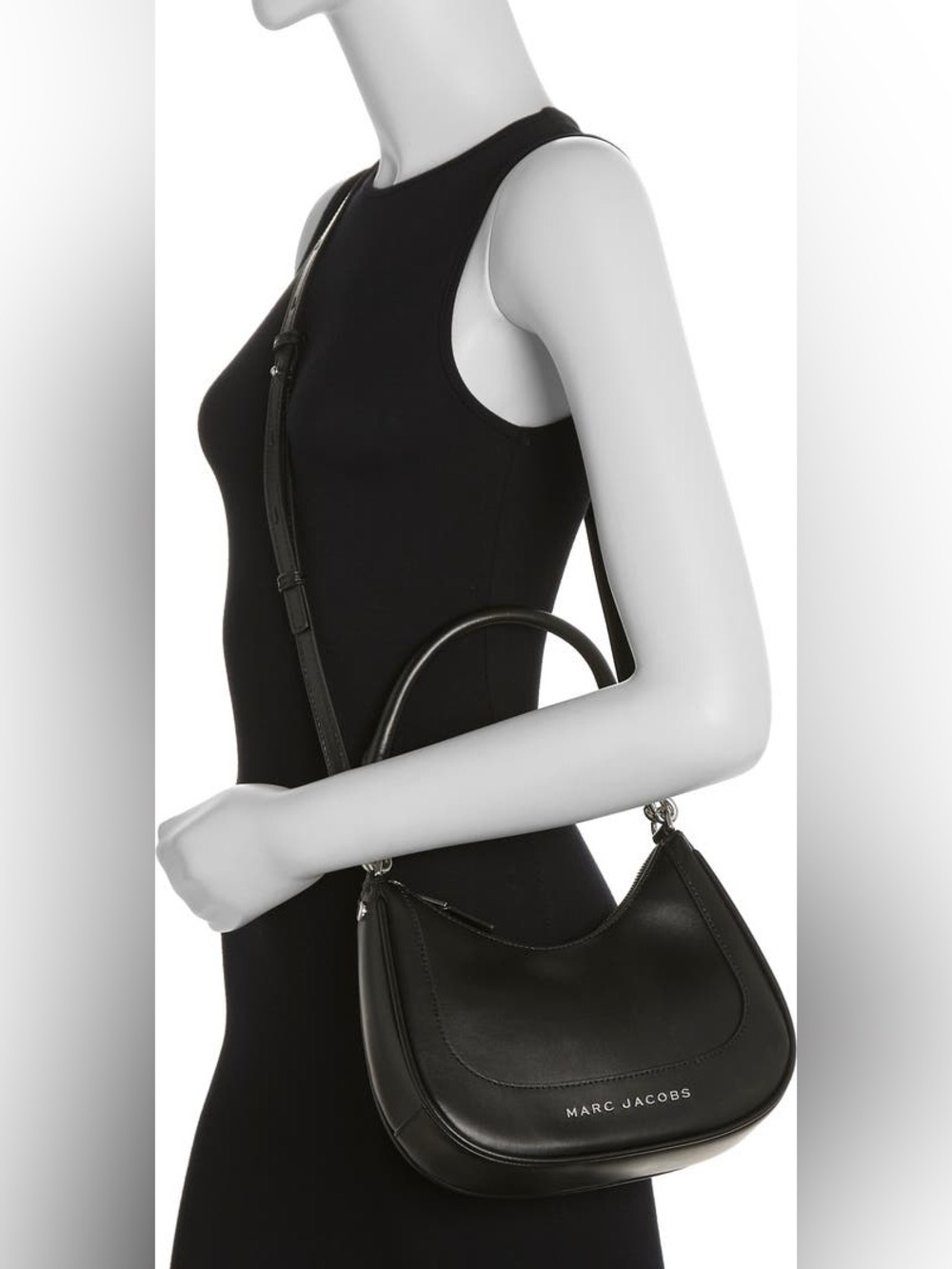 Marc Jacobs Black Leather Shoulder Bag - Picture 7 of 7